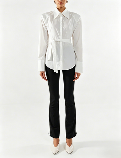 White multi wear shirt