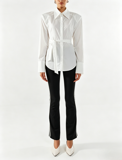 White multi wear shirt